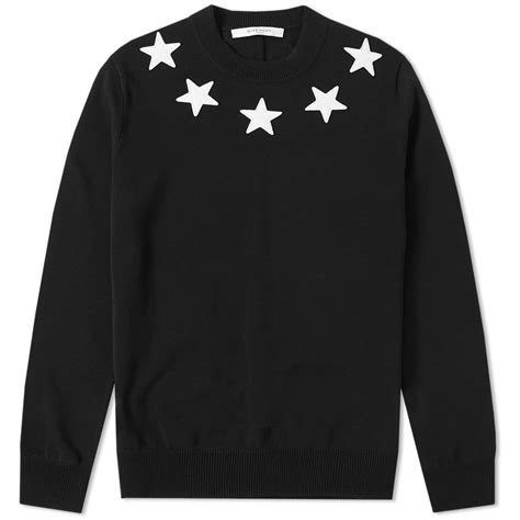 givenchy crewneck stars|givenchy sweatshirt fleece.